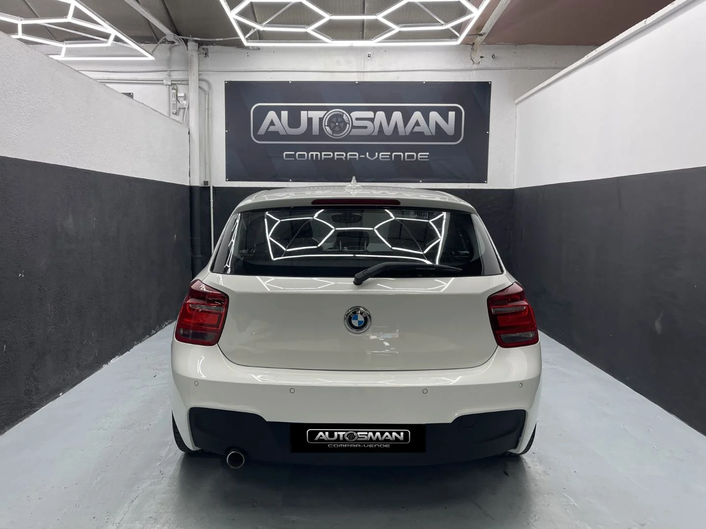 BMW Serie 1 118d 2012 Diésel Blanco - Detalle